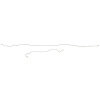 Intermediate Brake Line Kit 1999-2001 F-250/350/450/550 Super Duty, AWABS Reg Cab/Long Bed, Ext Cab/Short Bed [Stainless] - image 1