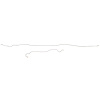 Intermediate Brake Line Kit 1999 1/2 -01 F250-F550 Super Duty, AWABS, Diesel Crew Cab/Long Bed [Stainless] - image 1