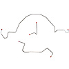 Brake Line Kit 1998-2001 Ranger 2wd, RWABS Disc/Drum [Stainless] - image 1