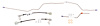 Rear Axle Brake Lines 2004-2008 Ford F-150 9.75in.axle Integrated w/Hoses, 2pc Set [Stainless] - image 1