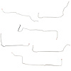 Fuel Line Kit 1996-1998 Ford Mustang GT [Stainless] - image 1