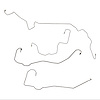 Brake Line Kit 2010-2014 Ford Mustang GT, 6spd Manual, Front [Stainless] - image 1