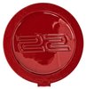 Steering Wheel Horn Cap Insert for 1984-1988 Chevrolet Monte Carlo SS, 1984-1987 Chevrolet El Camino SS [Red/Orange SS Emblem] - image 2