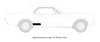 Lower Front, Quarter Patch Panel for 1964-1966 Ford Mustang [Right/Passenger Side] - image 2