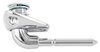 Sun Visor Brackets Fits Select 1978-1992 GM Hard Top Models, w/Short Pin & Non-Illuminated Visor [Chrome] - image 4