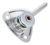Sun Visor Brackets Fits Select 1971-1992 GM T-Top Models, w/Short Pin & Non-Illuminated Visor [Chrome] - image 3