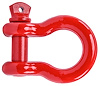 D-Ring Shackle 3/4 in. [Red Powder Coated] - image 1