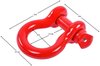 D-Ring Shackle 3/4 in. [Red Powder Coated] - image 2