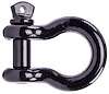 D-Ring Shackle 3/4 in. [Black Powder Coated] - image 1