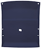 ABS Headliner w/Foam Backed Fabric Fits Select 1978-1988 Buick, Chevy, Olds & Pontiac 2-Door, w/Dome Light [Dark Blue] - image 1