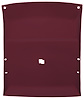 ABS Headliner w/Foam Backed Fabric Fits Select 1978-1988 Buick, Chevrolet, Olds & Pontiac 2-Door, w/Dome Light [Garnet] - image 1