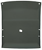 ABS Headliner w/Foam Backed Fabric Fits Select 1978-1988 Buick, Chevrolet, Olds & Pontiac 2-Door, w/Dome Light [Medium Gray] - image 1