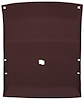 ABS Headliner w/Foam Backed Fabric Fits Select 1978-1988 Buick, Chevrolet, Olds & Pontiac 2-Door, w/Dome Light [Claret] - image 1