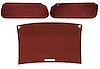 ABS Headliner & Visor Kit for 1978-1987 Chevy El Camino & GMC Caballero [Carmine] - image 1