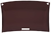 ABS Headliner w/Foam Backed Fabric for 1978-1987 Chevy El Camino & GMC Caballero [Claret] - image 1