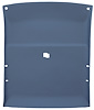 ABS Headliner w/Foam Backed Fabric Fits Select 1978-1988 Buick, Chevy, Olds & Pontiac 2-Door, w/Dome/Map Light [Adriatic Blue] - image 1