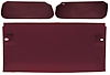 ABS Headliner & Visor Kit for Select 1978-1988 Buick, Chevrolet, Olds & Pontiac 2-Door G-Body w/T-Top [Garnet] - image 1