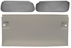 ABS Headliner & Visor Kit for Select 1978-1988 Buick, Chevrolet, Olds & Pontiac 2-Door G-Body w/T-Top [Ox-Gray] - image 1