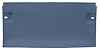 ABS Headliner w/Foam Backed Fabric Fits Select 1978-1988 Buick, Chevrolet, Olds & Pontiac 2-Door G-Body w/T-Top [Adriatic Blue] - image 1