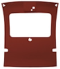 ABS Headliner w/Foam Backed Fabric Fits Select 1978-1988 Buick Regal, GN, Chevy Monte Carlo w/Factory Sunroof [Carmine] - image 1