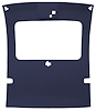 ABS Headliner w/Foam Backed Fabric Fits Select 1978-1988 Buick Regal, GN, Chevy Monte Carlo w/Factory Sunroof [Very Dark Blue] - image 1