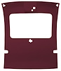 ABS Headliner w/Foam Backed Fabric Fits Select 1978-1988 Buick Regal, GN, Chevy Monte Carlo w/Factory Sunroof [Garnet] - image 1