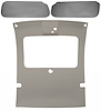 ABS Headliner & Visor Kit for Select 1978-1988 Buick Regal, GN, Chevy Monte Carlo w/Factory Sunroof [Ox Gray] - image 1