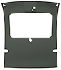 ABS Headliner w/Foam Backed Fabric Fits Select 1978-1988 Buick Regal, GN, Chevy Monte Carlo w/Factory Sunroof [Medium Dark Gray] - image 1