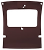 ABS Headliner w/Foam Backed Fabric Fits Select 1978-1988 Buick Regal, GN, Chevy Monte Carlo w/Factory Sunroof [Claret] - image 1