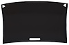 ABS Headliner w/Foam Backed Fabric for 1978-1987 Chevrolet El Camino & GMC Caballero [Black] - image 1