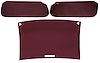 ABS Headliner & Visor Kit for 1978-1987 Chevy El Camino & GMC Caballero [Garnet] - image 1