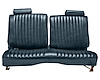 Front Split/Back Seat Upholstery for 1978-1980 Chevy El Camino/Malibu, GMC Caballero w/o Armrest [Vert. Pleats, Med. Bl Vinyl] - image 1