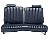 Front Split/Back Seat Upholstery for 1978-1980 Chevy El Camino/Malibu, GMC Caballero w/o Armrest [Vert. Pleats, Navy Bl Vinyl] - image 1