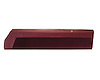 Upper Door Panel Set for 1978-1987 Chevy El Camino, 1978-1983 Chevy Malibu [Maroon Madrid Grain Vinyl/Burgundy Encore Velour] - image 1