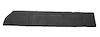 Upper Door Panel Set for 1978-1987 Chevrolet El Camino, 1978-1983 Chevrolet Malibu [Black Encore Solid Color Velour] - image 1