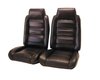 Front Bucket Seat UPH for 1978-1981 Chevy El Cam/Malibu GMC Caballero w/Built in HR [Horiz. Pleats, Palomino Vy/Sandstone Vel.] - image 2