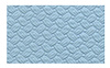 Headliner w/Sail Panels/Sun Visors for 1966-1967 Chevrolet El Camino w/3-Bow Headliner [Basketweave Light Blue Vinyl] - image 1