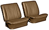 Front Bucket Seat Upholstery Kit for 1964 Chevrolet Chevelle, El Camino [Seville Grain Vinyl Saddle] - image 1