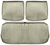 Front Split Back Bench Seat Upholstery Kit for 1964 Chevrolet Chevelle, El Camino [Seville Grain Vinyl Fawn] - image 1