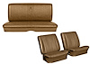 Front Buckets & Rear Seat Upholstery Kit for 1964 Chevrolet Chevelle, Coupe, Hardtop, 6-Piece [Seville Grain Vinyl Saddle] - image 1