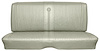 Rear Seat Upholstery Kit for 1964 Chevrolet Chevelle Coupe, Hardtop [Seville Grain Vinyl Fawn] - image 1