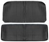 Rear Seat Upholstery Kit for 1964 Chevrolet Chevelle Convertible [Seville Grain Vinyl Black] - image 2