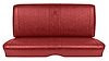 Rear Seat Upholstery Kit for 1964 Chevrolet Chevelle Convertible [Seville Grain Vinyl Red] - image 1