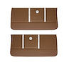 Front Standard Door Panel Set for 1964 Chevrolet Chevelle, Malibu, El Camino, Wagon, All 2-Door Models [Saddle] - image 1