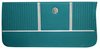 Front Deluxe Door Panel Set for 1964 Chevrolet Chevelle, Malibu, El Camino, Wagon, All 2-Door Models [Turquoise/Aqua] - image 2