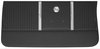 Front Standard Door Panel Set for 1964 Chevrolet Chevelle, Malibu, El Camino, Wagon, All 2-Door Models [Black] - image 2
