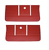 Front Standard Door Panel Set for 1964 Chevrolet Chevelle, Malibu, El Camino, Wagon, All 2-Door Models [Red]