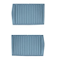 Rear Standard Side Panel Set for 1964 Chevrolet Chevelle, Malibu, Convertible [Lt. Blue]