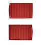 Rear Standard Side Panel Set for 1964 Chevrolet Chevelle, Malibu, Convertible [Red]