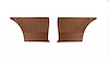 Rear Standard Side Panel Set for 1964 Chevrolet Chevelle 2-Door Wagon [Saddle] - image 1